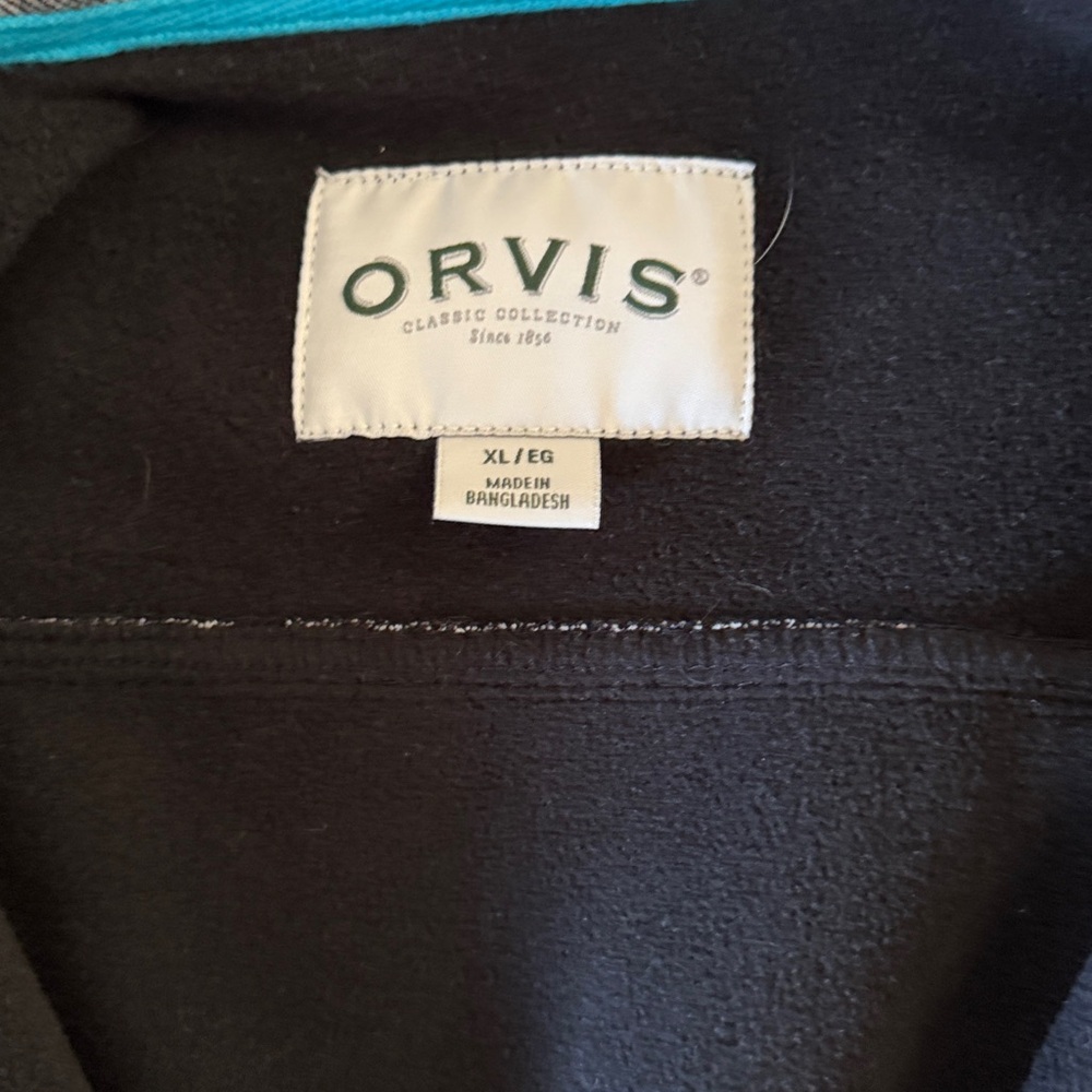 Orvis Black and White Checkered Jacket - Picture 2 of 2